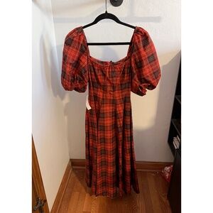 NWT Selkie Royal Tartan Day Dress XXS
